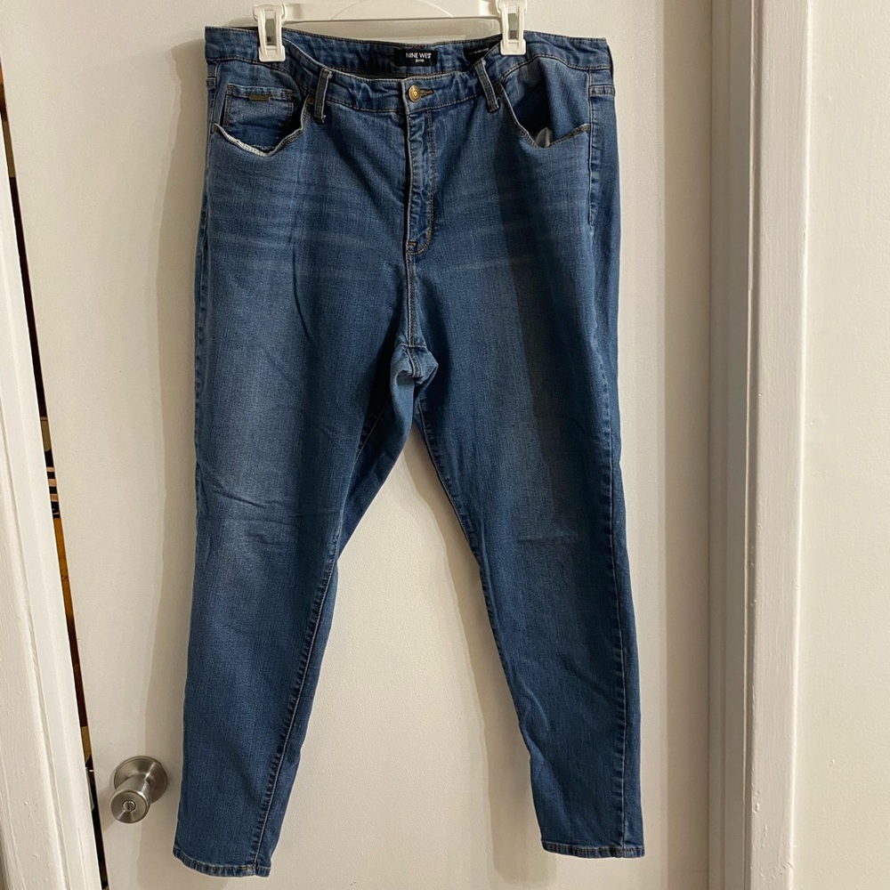 Nine West women’s high rise skinny jeans 20w